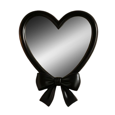 欧式黑色复古风化妆镜