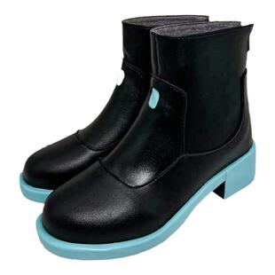 初音未来cos鞋子miku角色cosplay定做少女万用动漫鞋支持来图定制