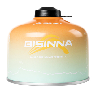 北山狼户外扁气罐便携式高寒高山野外野炊野营炉具专用扁罐登山罐
