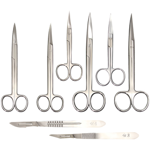 牧多多兽用剪刀兽医不锈钢手术剪子阉割猪刀宠物外科拆线解刨器械