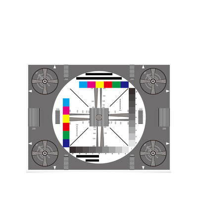 色彩综合测试卡相机镜头测试图卡