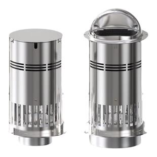 引风机壁炉专用排烟风机耐高温吸烟耐腐蚀不锈钢材质风机烟囱烧烤