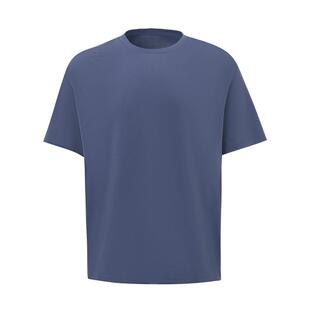 DESCENTE迪桑特ESSENTIAL系列通勤休闲男女同款短袖针织T恤