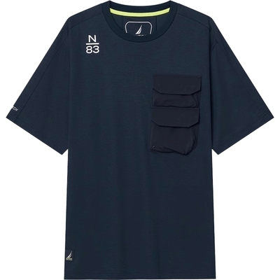 NAUTICA/诺帝卡时尚印花短袖T恤