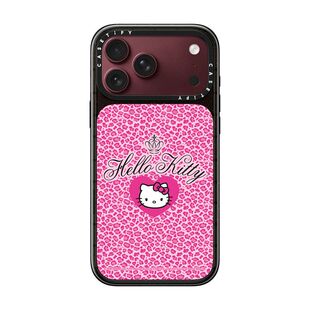 Hello Kitty爆闪甜心 x CASETiFY 联名 狂野豹纹 适用于苹果iPhone18ProMax/18Pro/17ProMax/17Pro晶釉手机壳