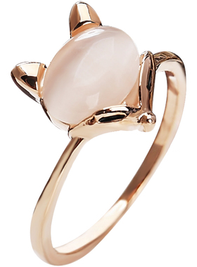 仲夏之晶高级感猫眼石时尚戒指女