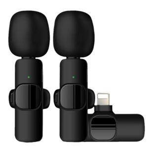 无线领夹式麦克风真一拖二收音录音安卓苹果手机直播收声降噪蓝牙话筒吃播快手抖音罗德小蜜蜂户外短视频vlog