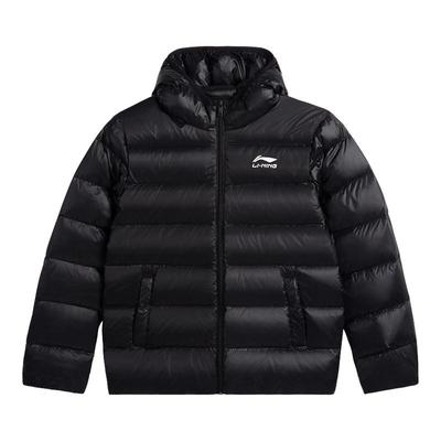 李宁儿童男女中大童鸭绒羽绒服