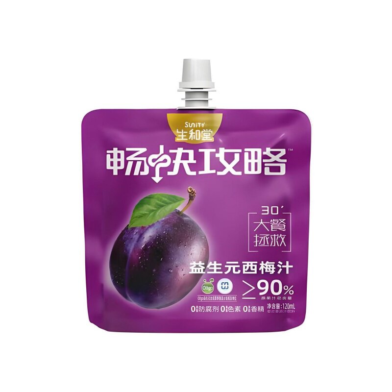 生和堂畅快攻略西梅汁黑枸杞蓝莓汁酸枣仁桑葚汁益生元饮料果汁