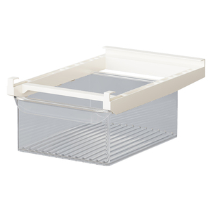 悬挂抽屉式冰箱收纳盒分隔整理神器厨房食品级冷冻保鲜鸡蛋储物盒