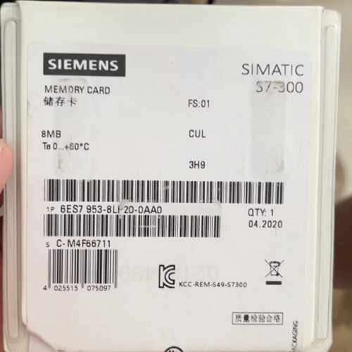 议价西门子 S7，微型存储卡8MByte 6ES7953-8LP20-0AA0/OAAO