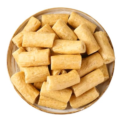 无盐粒豆肠干货素豆肠大豆素肉豆制品素鸡肠素肥肠蛋白肉火锅食材