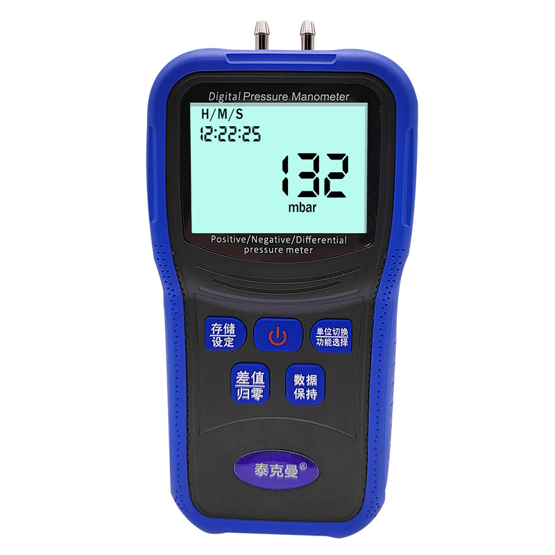 泰克曼TM510汽修负压表真空压力表 差压计压差表汽车压力表发动机