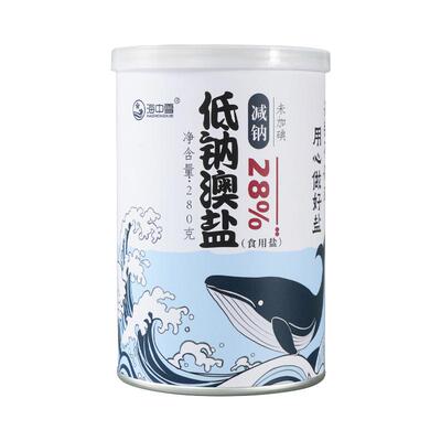 海中雪澳洲低钠海盐无碘细盐280g