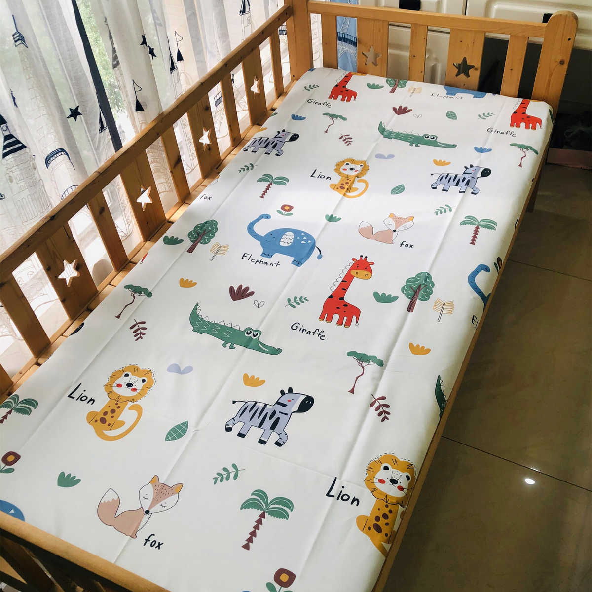 儿童卡通纯棉床笠薄棕垫保护罩0.9 1.0 1.2 1.35 1.5 1.8 2.0米床