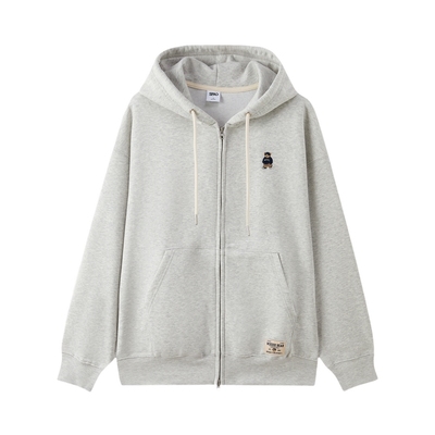 SPAO秋季新品休闲连帽卫衣外套