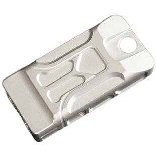 钛合金求生哨子户外高频个性炫酷双管高音口哨EDC挂件登山徒步