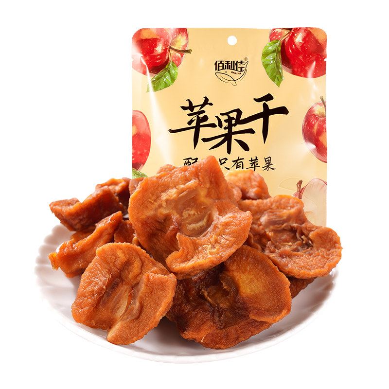 佰利佳苹果干烟台红富士富含膳食苹果干