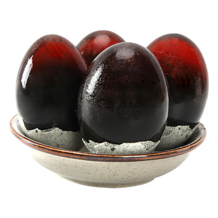 宛味宝松花蛋无铅工艺皮蛋河南农家特产鸭皮蛋溏心变蛋