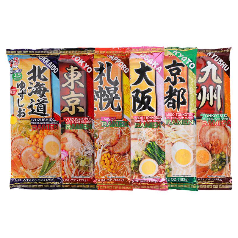 日本五木拉面速食挂面方便面