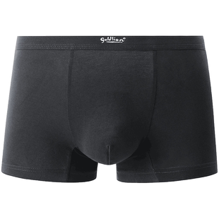 金利来男士内裤男生无菌纯棉品牌新款透气品牌抗菌平四角短底裤