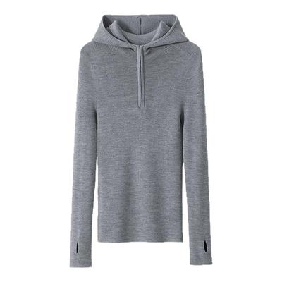 显瘦早秋穿搭单穿上衣羊毛针织衫