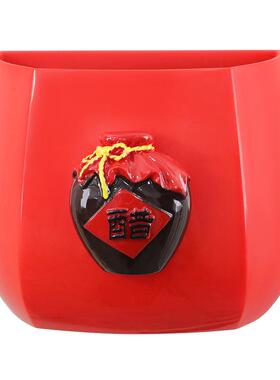 面包红酒树脂装饰收纳盒