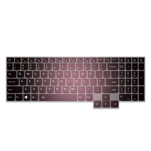 黑粉渐变键盘膜适用2024联想拯救者Y7000P笔记本保护膜R9000P电脑Y9000P游戏本Y7000防尘膜R7000按键膜15.6寸