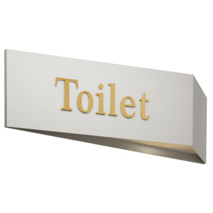 高档美容院洗手间发光指示牌Toilet sign酒店餐厅WC公共卫生间标识男女LOGO提示牌更衣室试衣间厕所门牌定制