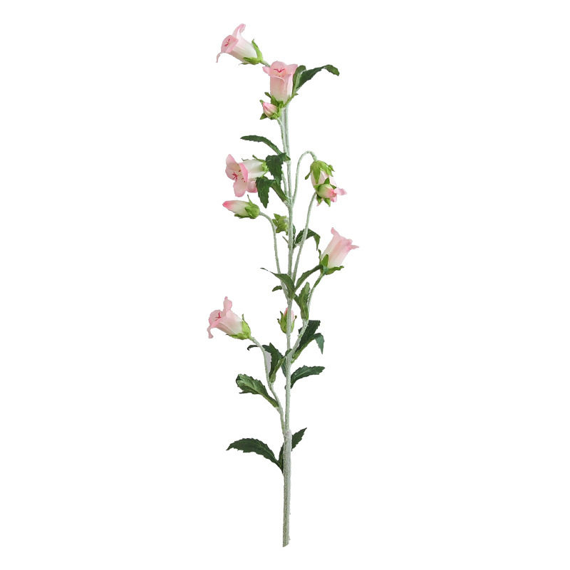 仿真植毛风铃花家居摆件婚庆