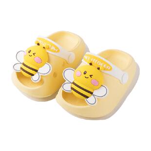 宝宝拖鞋夏女宝室内防滑1-3岁2幼儿小孩拖鞋包跟轻便儿童拖鞋夏男