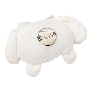 卡通毛绒玉桂狗书包挂件胸针围巾小饰品可爱衣服高颜值配饰别针