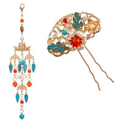 新中式国风旗袍古风汉服发饰