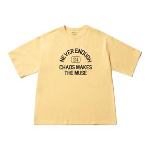 【清仓特价】SUPERTOFU 学院风 弧形主题图案 多色 短袖T恤TEE