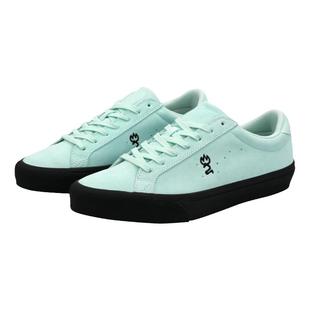 极路客北斗星薄荷绿专业男女情侣耐磨减震牛翻反毛皮运动滑板鞋