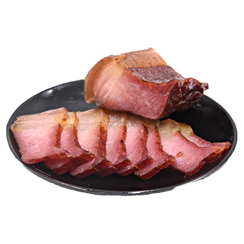 后腿腊肉老八区柴火烟熏
