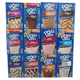 特价美国家乐氏夹心吐司饼干糖霜果塔饼干Pop Tarts Toaster Past