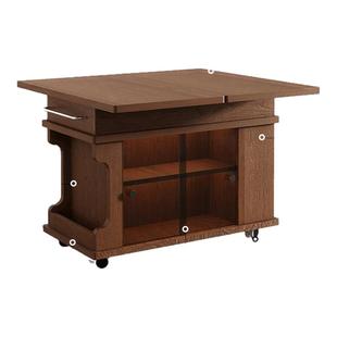 可移动茶几沙发边几折叠茶几小户型家用客厅小推车高级感茶台茶桌