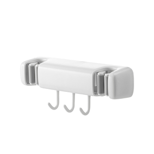 懒角落拖把壁挂夹挂钩收纳吸盘卫生间置物架浴室免打孔地拖布扫把