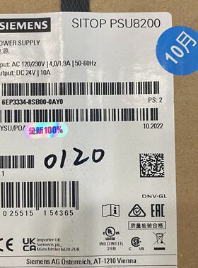【询价】6EP3334-8SB00-0AY0电源PSU8200适用