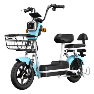 新国标电动自行车小型女生48V锂电池两轮助力电车成人代步电瓶车