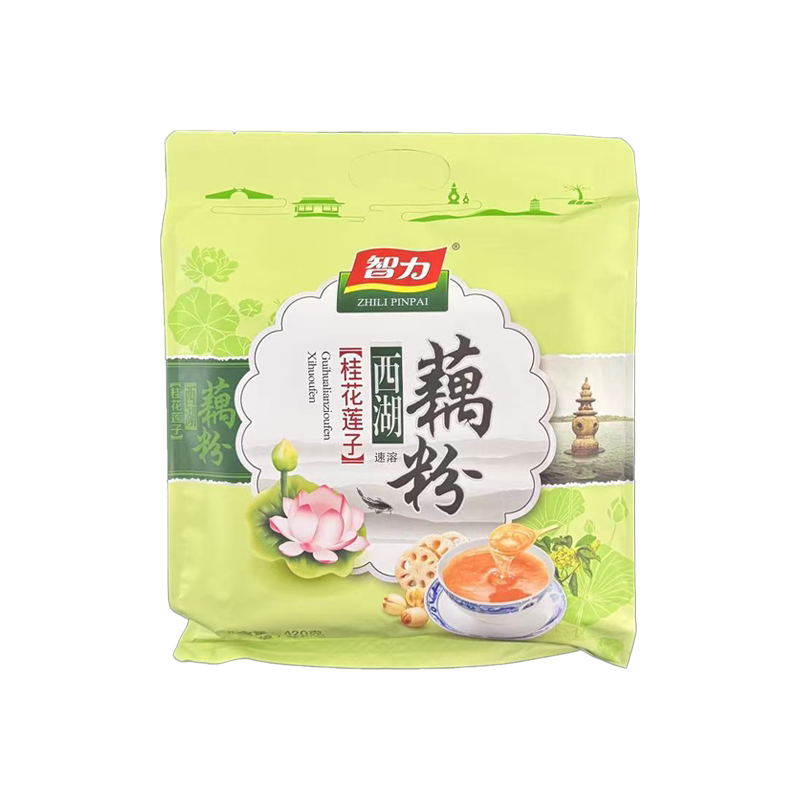 智力桂花莲子藕粉0脂低脂