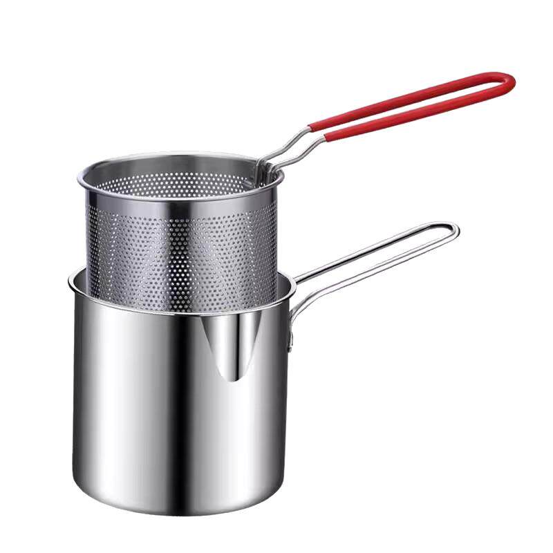 不用再倒满一锅的油！家用油炸锅