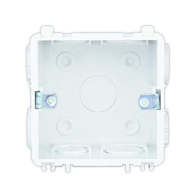 俊朗86型开关插座暗装电明线明装