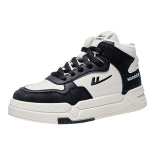 回力男鞋加绒加厚棉鞋男冬季2025新款保暖运动鞋青少年高帮板鞋男