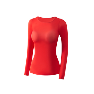 猫人本命年红色超薄保暖内衣女套装2026马年结婚美肤肌底秋衣秋裤