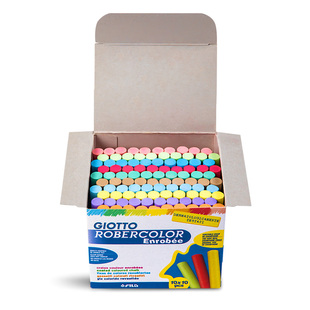 疯狂粉笔彩色无尘粉笔教学教师专用黑板报家用无灰尘粉笔画白粉笔