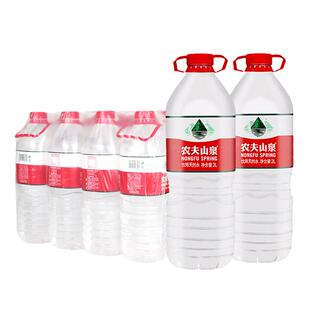 农夫山泉天然饮用水2L*8瓶*2箱弱碱家庭大瓶桶装水2.1升非矿泉水