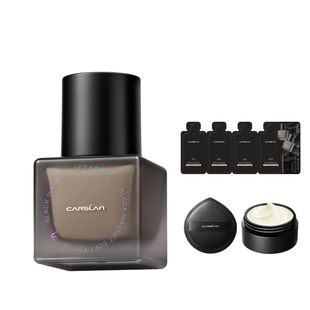 [38大促]卡姿兰粉底液黑磁粉底液遮瑕持久不脱妆混油皮混干皮持妆