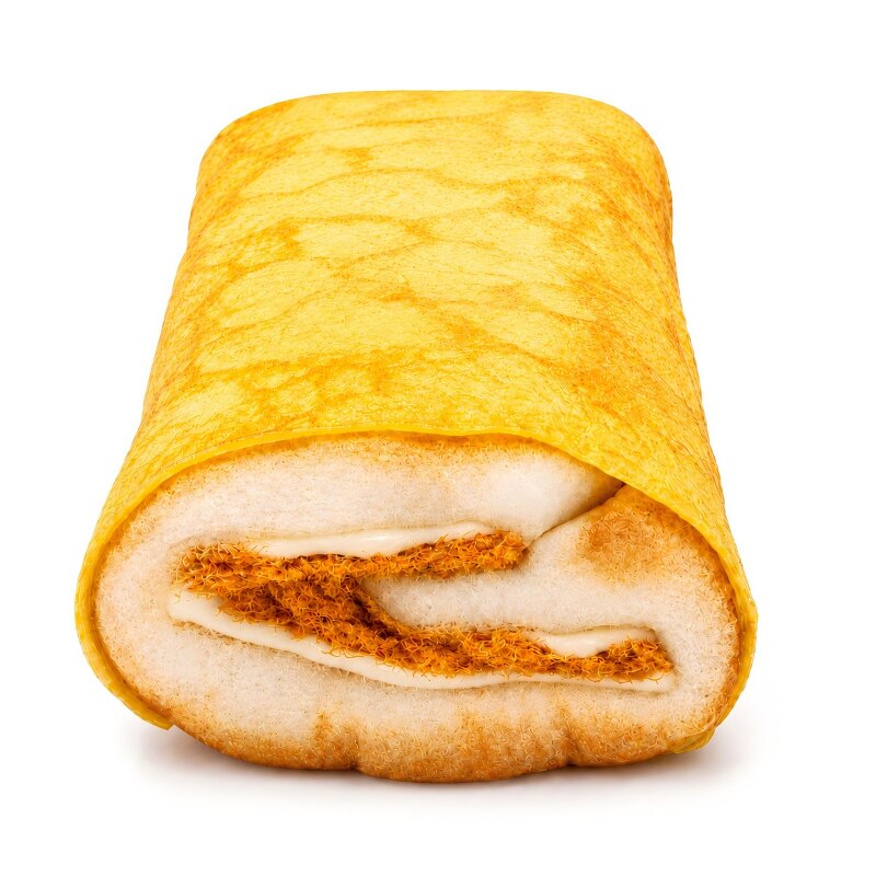 焙多士蛋皮肉松吐司面包